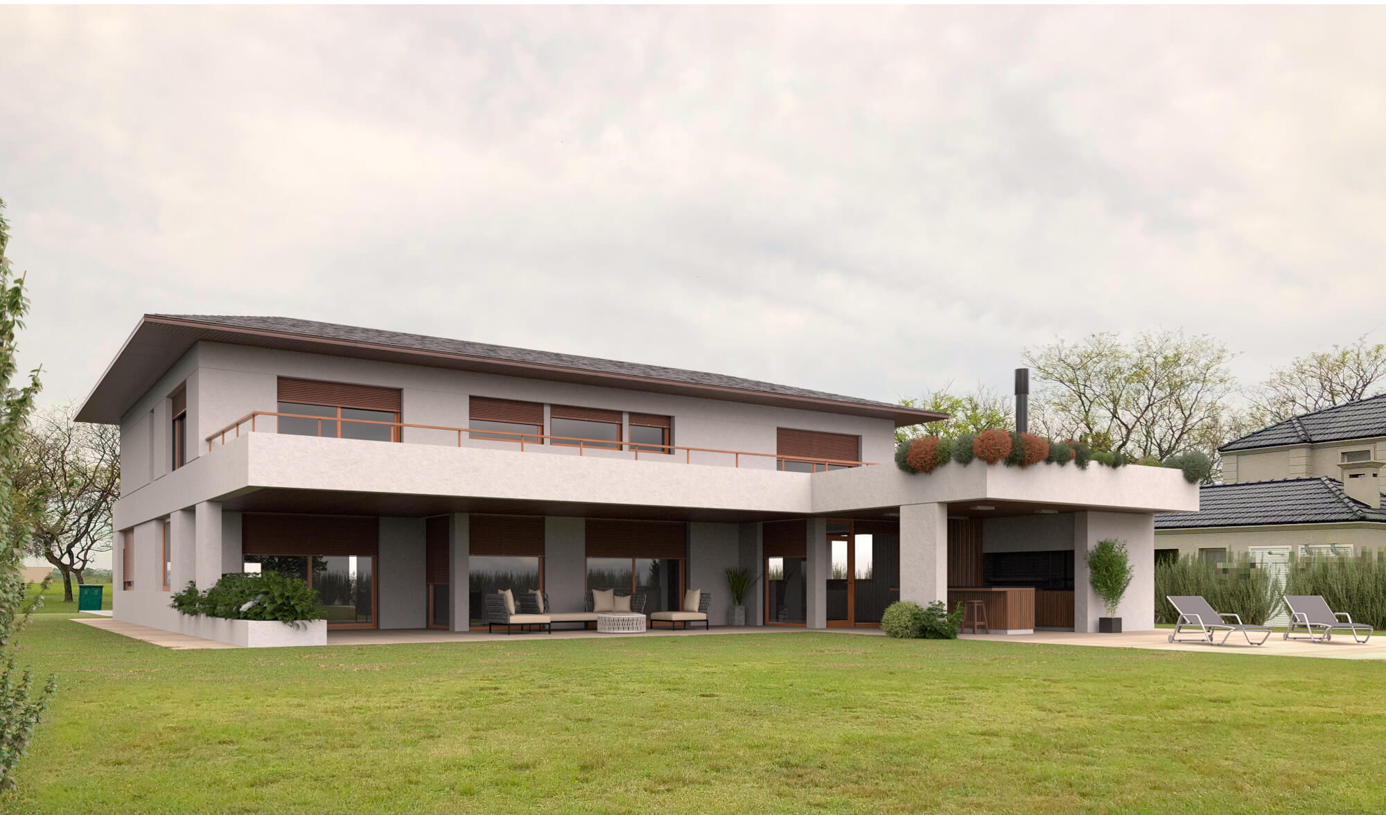 Casa Kentucky Estudio Hache Ingeniería